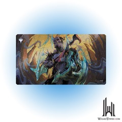 UP PLAYMAT MTG DUSKMOURN MEATHOOK MASSACRE II HOLOFOIL